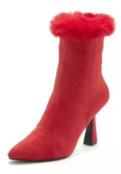 Классические ботильоны LASCANA, красный