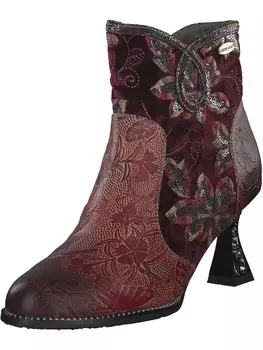 Классические ботильоны Laura Vita Ankle Boots Oliveo 01, красный