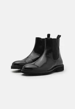 Классические ботильоны LEATHER Zign, черный