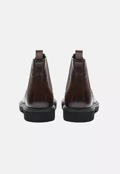 Классические ботильоны LEATHER Zign, темно-коричневый