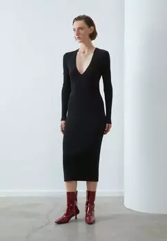 Классические ботильоны LEATHER Zign, темно-красный