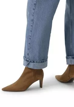 Классические ботильоны Manfield, бежевый