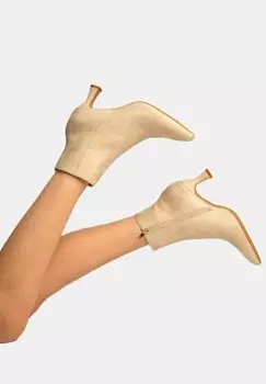 Классические ботильоны Salinyang, бежевый