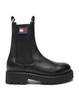 Классические Ботильоны Tommy Jeans, черный