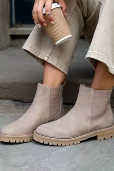 Классические ботильоны в стиле «челси» Linzi, бежевый