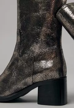 Классические ботильоны ZOEY CADE VIA VAI, золотого цвета