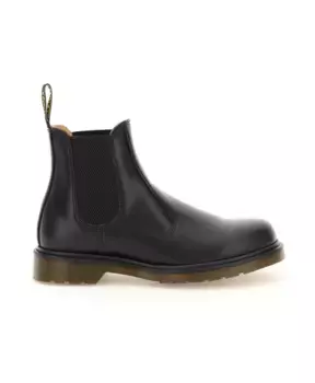 Классические ботинки челси из гладкой кожи. Dr. Martens, черный
