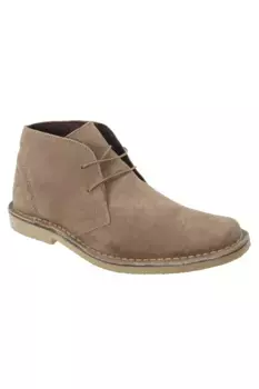 Классические ботинки дезерты из настоящей замши Roamers, коричневый