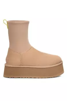 Классические ботинки Diper с замшевыми вставками Ugg, коричневый