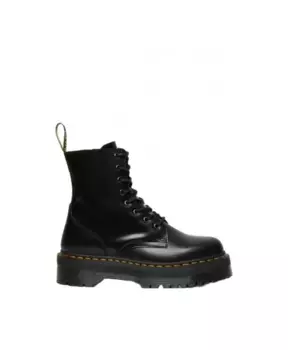 Классические ботинки из гладкой кожи Dr. Martens, черный