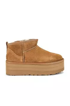 Классические ботинки на платформе Ultra Mini Ugg, цвет Chestnut