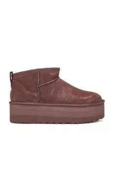 Классические ботинки на платформе Ultra Mini Ugg, цвет Burnt Cedar