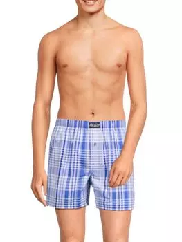 Классические боксеры в клетку в клетку Polo Ralph Lauren, синий