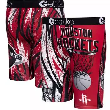Классические боксеры Youth Ethika Red Houston Rockets Unbranded