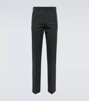Классические брюки из чистой шерсти Prada, Antracite