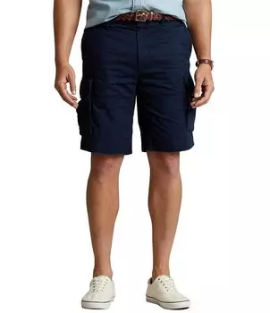 Классические брюки-карго свободного покроя Polo Ralph Lauren Big & Tall 10 Шорты по внутреннему шву, синий