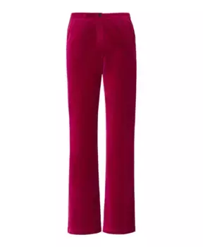 Классические брюки с расклешенными штанинами Massimo Alba, красный