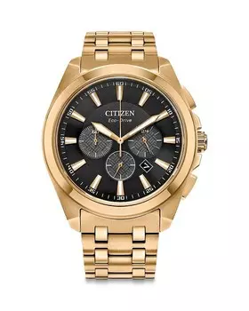 Классические часы Citizen Eco-Drive Dress, 41 мм, черный
