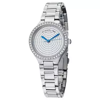 Классические часы Symphony Quartz 32 мм с браслетом из нержавеющей стали STHRLING Original, серебро