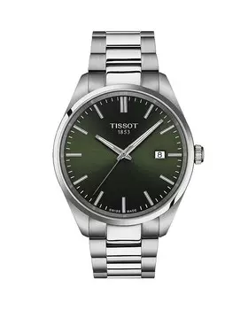 Классические часы Tissot PR100, 40 мм, зеленый