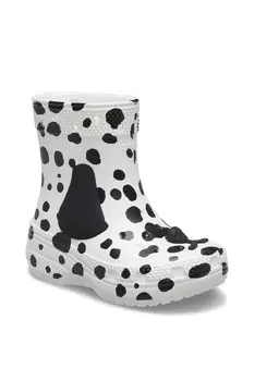 Классические далматинские ботинки Crocs, белый