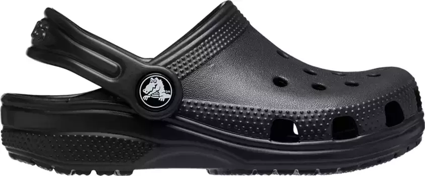 Классические детские сабо Crocs, черный