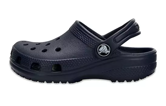 Классические детские сандалии Clog Kids Navy Crocs