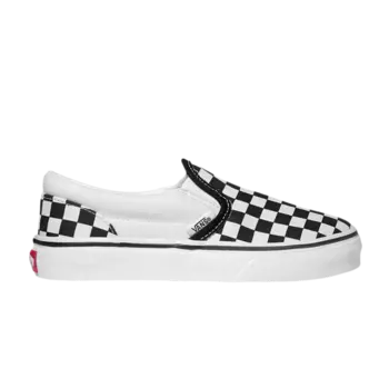 Классические детские слипоны Vans, белый
