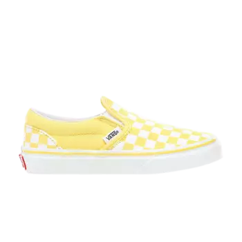 Классические детские слипоны Vans, желтый