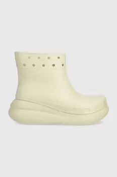 Классические дождевые ботинки Crush Crocs, бежевый