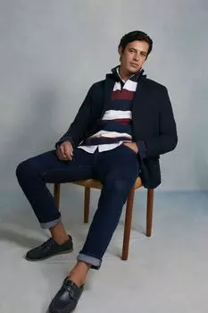 Классические джинсы Crew Crew Clothing Company, синий