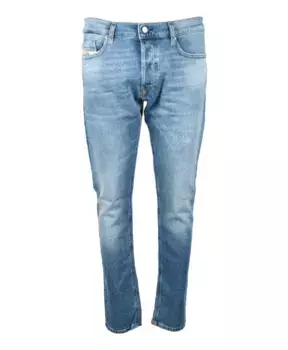 Классические джинсы из денима с добавлением эластана. Diesel, синий