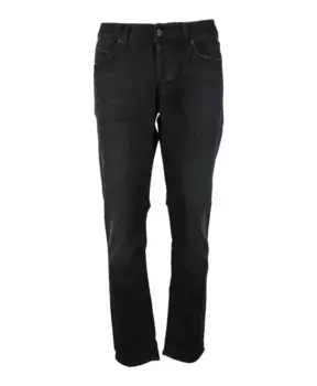 Классические джинсы из хлопка и эластана. Dondup, черный