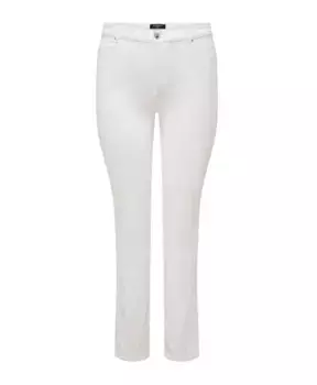 Классические джинсы Only Carmakoma, белый