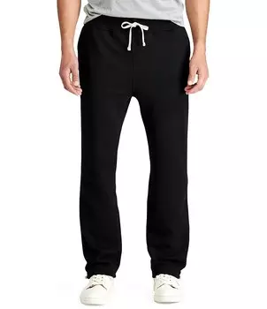 Классические флисовые брюки с завязками Polo Ralph Lauren Big & Tall, черный