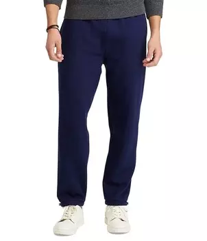Классические флисовые брюки с завязками Polo Ralph Lauren, синий