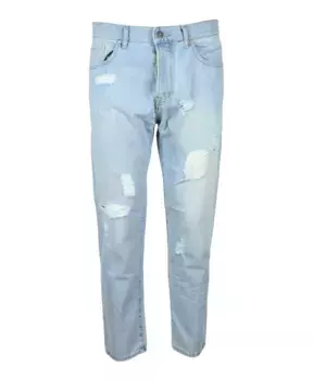 Классические хлопковые джинсы. Imperial, синий