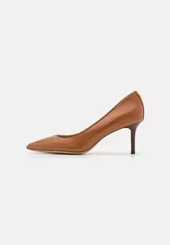 Классические каблуки Lauren Ralph Lauren LANETTE CLOSED TOE, глубокий седло-коричневый цвет
