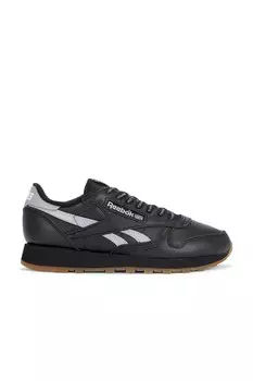Классические кожаные кроссовки из коллаборации с Places + Faces Reebok, черный/серебряный/белый