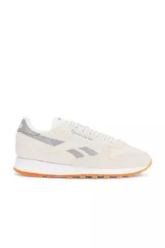 Классические кожаные кроссовки из коллаборации с Places + Faces Reebok, цвет Chalk, Silver, & White
