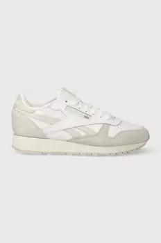 Классические кожаные кроссовки Reebok, белый