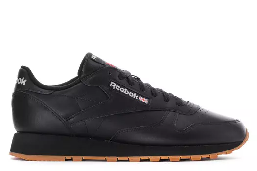 Классические кожаные кроссовки Reebok, черный