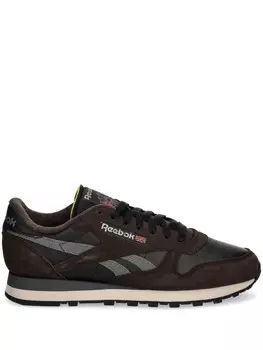 Классические кожаные кроссовки Reebok, черный