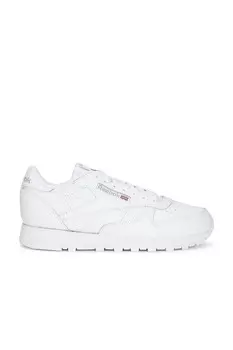 Классические кожаные кроссовки Reebok, цвет White & Pugry3