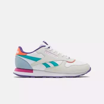 Классические кожаные кроссовки Reebok, мультиколор