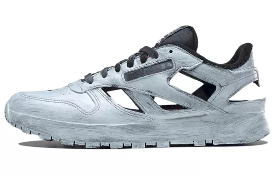 Кроссовки Reebok Classic Leather Tabi Decortique Low Maison Margiela Bianchetto