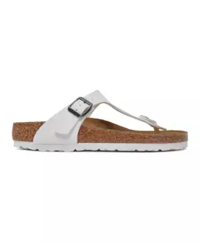 Классические кожаные сандалии Birkenstock, бежевый