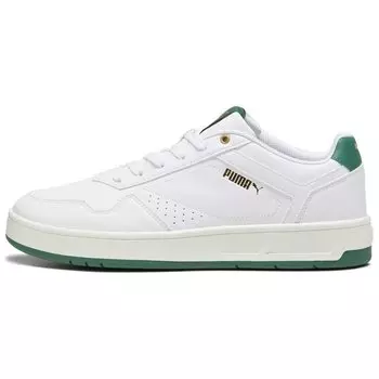 Классические кроссовки для скейтбординга Puma Court унисекс, White/Green