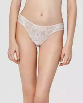 Классические кружевные трусики Gisela, белый
