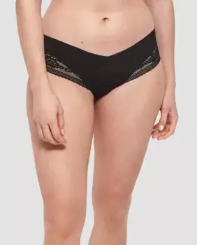Классические кружевные трусики Gisela, черный